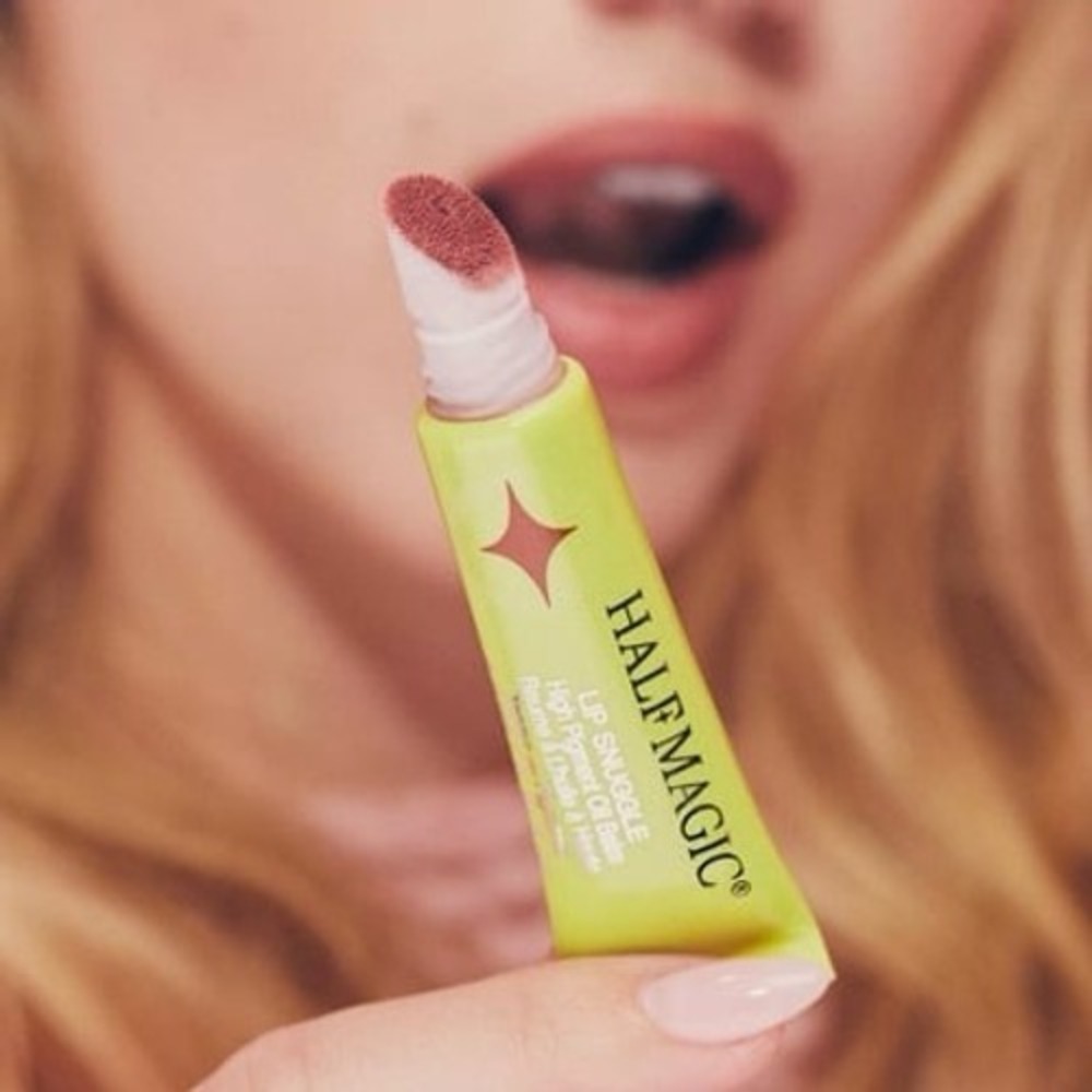 HALF MAGIC Lip Snuggle High Pigment Oil Balm Kitten Pounce New